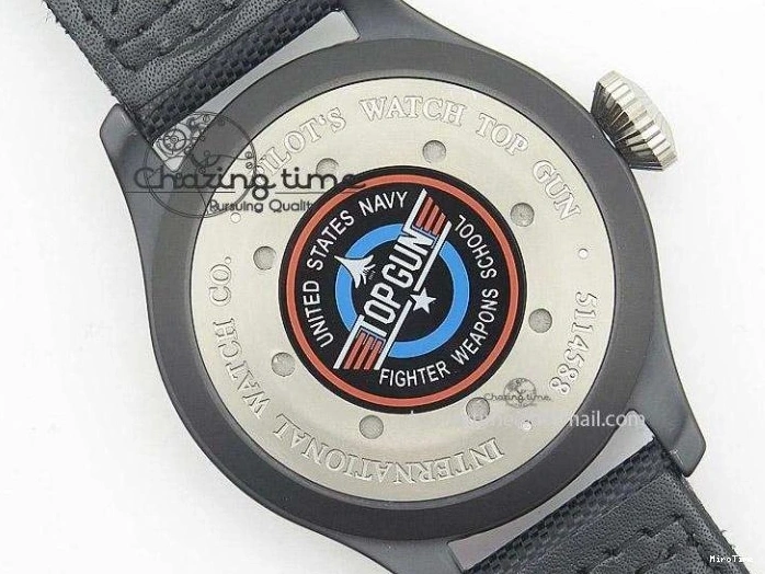 MIROTIME 0411 Big Pilot 5019 Ceramic Case Black Dial Asian 23J Youthful 7397